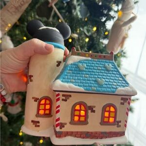 RETIRED Disney Dept 56 Mickey’s Candy Shop Christmas Village w/ Box